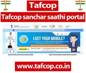 Tafcop sanchar saathi portal