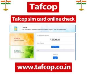 Tafcop sim card online check
